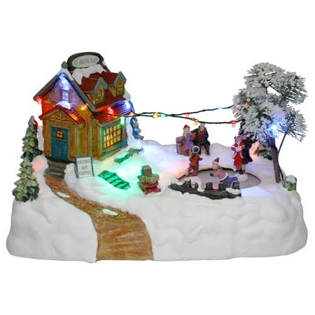 Holiday Time Animated Skating Pond - Walmart.com