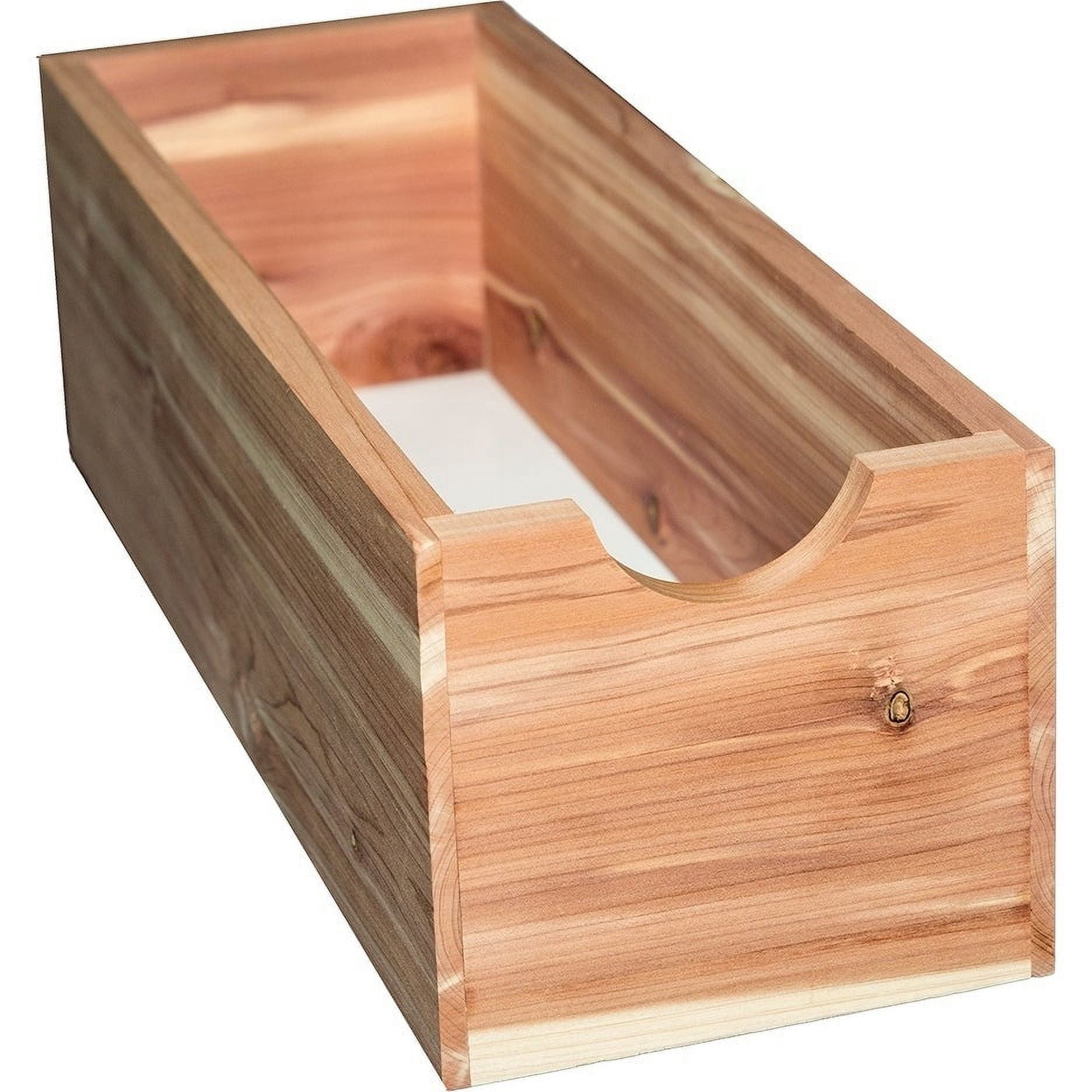 Cedar Sock Box - Absorbs moisture and Eliminates Odors While Repelling Insects (Box of 1) by International Hanger
