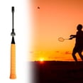 thumbnail image 1 of Entrenador de swing de raqueta de bádminton, suministros de raqueta de entrenamiento de bádminton, entrenador de bádminton de varilla para adultos de Naranja, 1 of 8