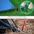thumbnail image 5 of Lot de 12, Piquets Tente, Sardines Tente Camping 18 cm avec Pochette de Rangement, 5 of 5
