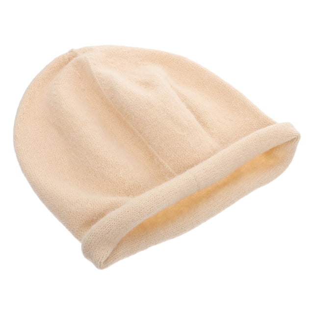 unbranded Beanie Mujer Beige Sin Unisex Confortable Para Frío