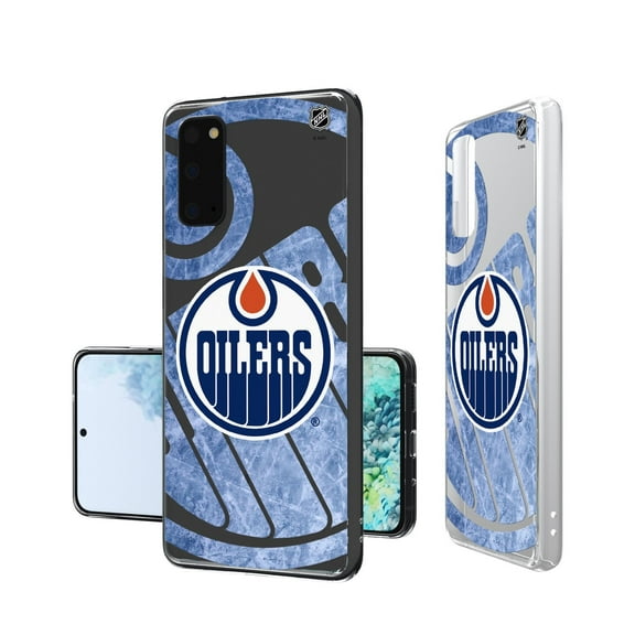 Edmonton Oilers Galaxy Clear Ice Case