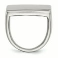 thumbnail image 2 of Stainless Steel Polished Square Ring, 2 of 6