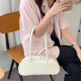 thumbnail image 4 of Lady Satchel Bag Bolso de mano de color sólido Bolso de oficina diario femenino de gran capacidad, 4 of 5