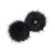 thumbnail image 3 of Yuarrent Bolas de piel de zorro pompones DIY sombreros de invierno bufanda Skullies de punto DIY manualidades hechas a mano fiesta Navidad ropa de felpa Artesanía negro Yuarrent HA059883-01, 3 of 6