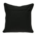 thumbnail image 5 of Parkland Collection PILA11003D Simba Black & White Square Transitional Pillow Cover with Down Insert - 20 x 20 x 7 in., 5 of 10
