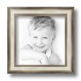thumbnail image 1 of ArtToFrames 7x7" Antique Silver Panel Picture Frame, Silver Wood Poster Frame, with Regular Glass and 2 (FBPL-4760), 1 of 6
