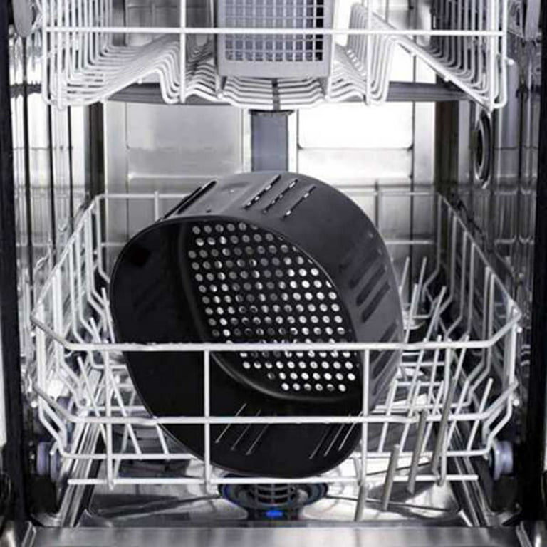 Air Fryer Replacement Basket for Power XL Dash GoWISE 5.5qt Air Fryer and All Air Fryer Oven,Air Fryer Accessories, Size: 9.4 x 8.9 x 4.5, Black