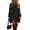 Black, variant on Boho Mini Dresses for Women V Neck Balloon Sleeve Smocked Waist Comfortable Flowy Fit Outfits Clothes for Going Out, (S)