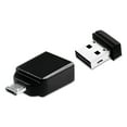thumbnail image 2 of (3 pack) Verbatim® Nano USB 2.0 Drive With Micro USB Adapter, 16GB, 2 of 5