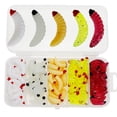 thumbnail image 4 of Kits Señuelos Pesca Con Gusano Pan Biónico Cebo Suave Wobbler Falso Luminoso PVC 2cm 0 4g, 4 of 9