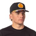 thumbnail image 2 of Dragon Ball Hat Z Anime 4 Star Dragon Ball Embroidered Patch Super Saiyan Goku Gohan Trunks Vegeta Precurve Snapback Cap, 2 of 6