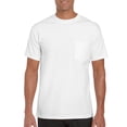 thumbnail image 2 of Gildan Ultra Cottn Pkt T White, 2 of 2