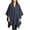 Black, variant on Shawl Wraps for Women, Soft Elegant Poncho Cape with Pockets, Open Front Scarf Blanket Cardigan for Fall Winter,Light Blue