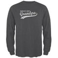 thumbnail image 1 of Father's Day World's Best Grandpa Mens Long Sleeve T Shirt, 1 of 1