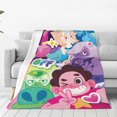 thumbnail image 1 of Manta de viaje de felpa suave de Steven Universe para dormitorio, sala de estar, sofá, oficina, regalo para todas las estaciones para mujeres, hombres, niñas y niños., 1 of 7