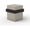 Satin Nickel, variant on Mega Handles Square Door Stopper, 1.5 Inch, Floor-Mounted Wall Protector for Hardwood & Carpet Floors, Shock Absorbing Design, Quick Installation