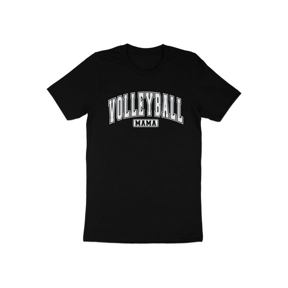 Volleyball Mama Mom Mother Sports Gift for Mothers Day Women T-Shirt Funny Volleyball Mama Birthday Holiday Presents Girls Tshirt