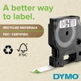thumbnail image 2 of DYMO D1 Durable Labeling Tape for LabelManager Label Makers, Black Print on Orange Tape, 1/2" W x 10' L, 1 Cartridge, 2 of 10