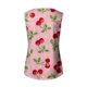 thumbnail image 4 of Camiseta sin mangas de encaje con estampado de mujer Camiseta sin mangas de empalme de cuello redondo Camiseta ligera y cómoda delgada OAVQHLG3B Store lin121212, 4 of 5