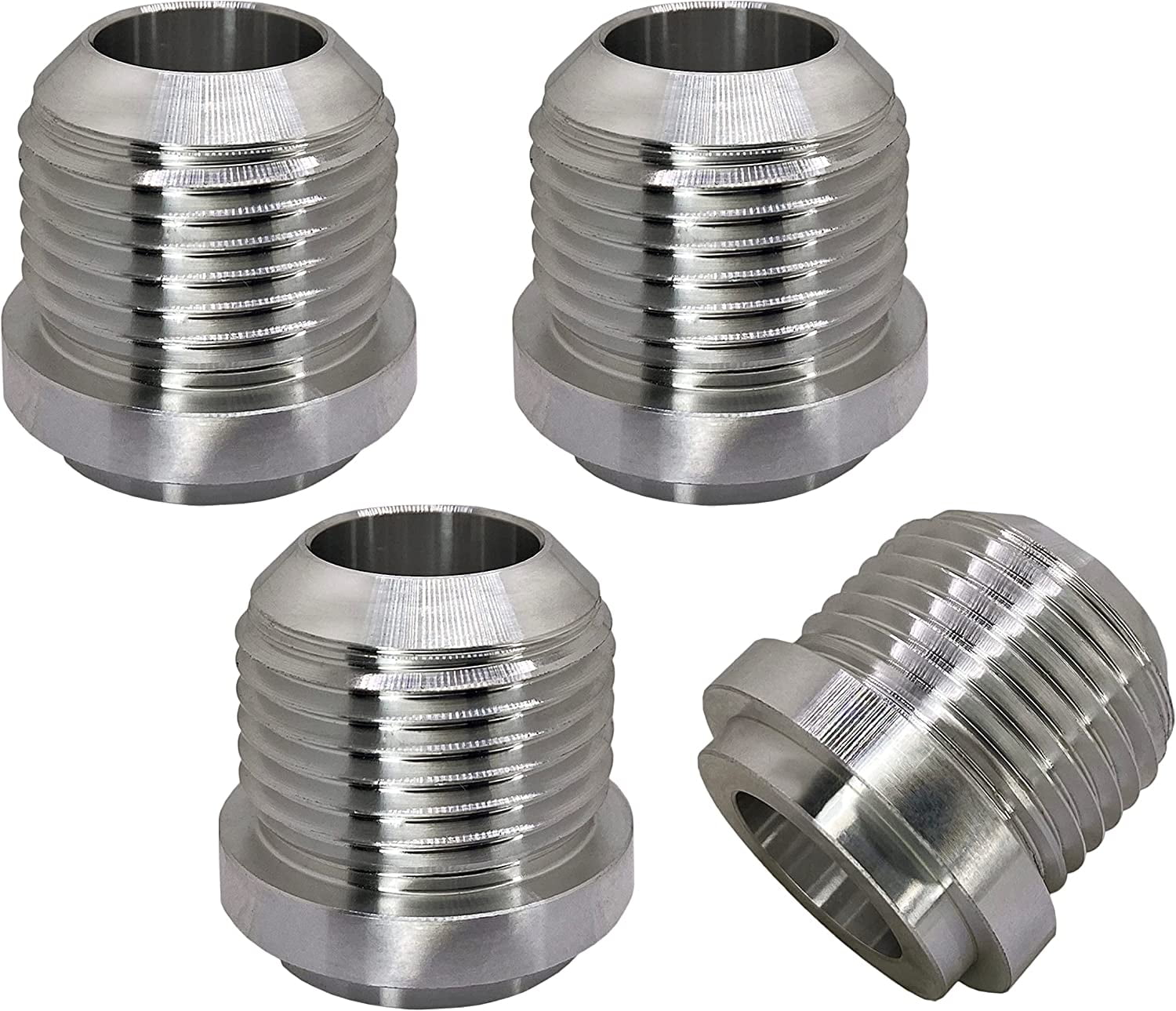 AN12 Weld On Bung Stainless Steel Male Flare Weldable Fuel Tank Fitting AN12 JIC12 AN (11/16