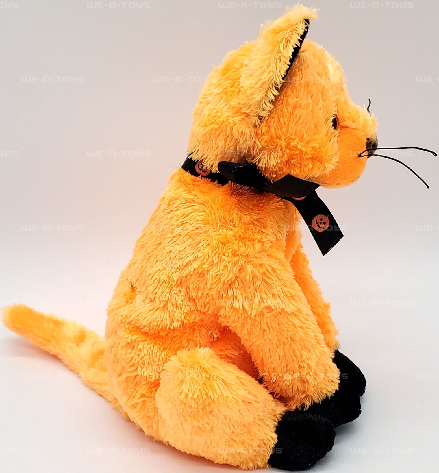 Ty Beanie Boo Morticia Cat – Orange Halloween Plüschtier – Weicher Kuschelkater, 2022 Edition
