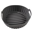 thumbnail image 2 of YAOMOBB Grill Plate Reusable Silicone Fryer Liners Eco Friendly Easy Clean Kitchen Essential, 2 of 7