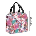 thumbnail image 2 of Bolsa de almuerzo para estudiantes de escuela primaria, bolsa de almuerzo con bolsa de hielo de dibujos animados para niños, 2 of 2