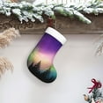 thumbnail image 6 of Honeii Northern Lights for Christmas Stocking,Large Xmas Stocking,Holiday and Family Stocking for Fireplace Christmas Holiday Party Decoration, 6 of 7