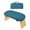 Blue, variant on Baoblaze Meditation Bench Low Seat Chair Yoga Stool Sturdy Kneeling Stool for Praying Blue