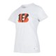 thumbnail image 2 of NFL Playera Aficionado Básica Cincinnati Bengals Blanco para Mujer, Talla Mediana, 2 of 5