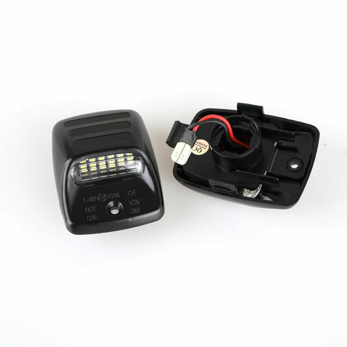 2x LED License Plate Light Lamp RED OLED TUBE For 2005-15 Toyota Tacoma Tundra