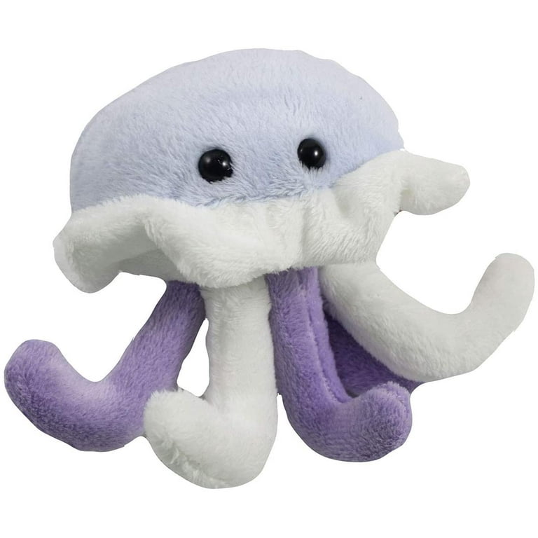 Plush Jellyfish Stuffed Animal Toy Soft Ocean Aquatic Animal Plushie Stuffie. J is for Jelly Fish