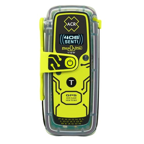 ACR ResQLink View 425 Personal Locator Beacon with Digital Display 2922 ResQLink View 425 Personal Locator Beacon with Digital Display