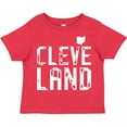 thumbnail image 3 of Inktastic Cleveland, Ohio Distressed Font Boys or Girls Toddler T-Shirt, 3 of 5