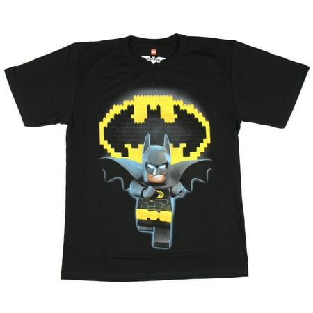 - Lego Batman Youth Boys Black T-shirt