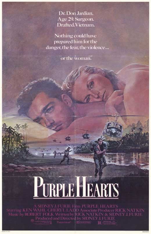 Purple Hearts - movie POSTER (Style A) (11" x 17") (1984) - Walmart.com