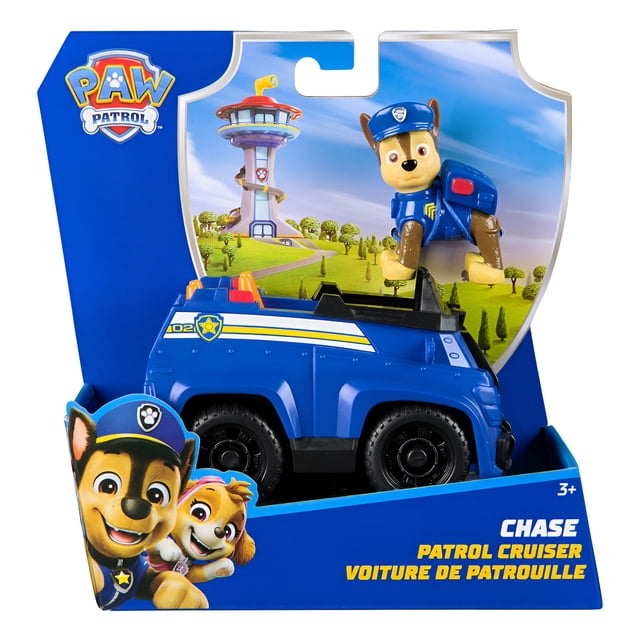 Paw Patrol Chase Patrol Cruiser Vehículo Spin Master
