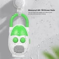 thumbnail image 3 of Radio de portátil para colgar con Acabado resistente , incorporado Uso en exteriores Difusión 3V 0.5W para piscina Verde, 3 of 7