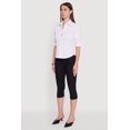 thumbnail image 4 of Women's Collared Button Front Shirt, 4 of 5