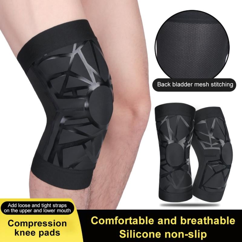 Knee Leg Support Elastic Sleeve for Joint Pain Sprain Injury Sports Running Gym