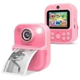 thumbnail image 1 of Digital Camera Kids Instant Print Digital Camera With Flash Light Music Play Pink, 1 of 4