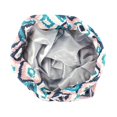 thumbnail image 1 of Hair Cover Satin Sleep Cap Women Night Use Green Elastic Protect Hair 1Set, 1 of 3