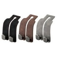 thumbnail image 4 of Baohd Rear Seat Storage Hook For Car Durable And Bendable Featuring Smooth Metal Hook Wont Damage Objects grey, 4 of 6