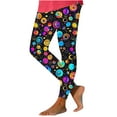 thumbnail image 3 of DDAPJ pyju Holiday Leggings for Women Novelty 3D Graphic Print Tights Tummy Control High Waisted Yoga Workout Pants Limited Time Sales Multicolor S, 3 of 5