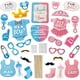 thumbnail image 5 of Paquete de 30 accesorios para fotomatón de baby shower, niño y niña, accesorios para fiesta de revelación de género o baby shower, decoraciones infantiles, decoración de bautismo y baby shower JM, 5 of 5