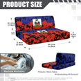 thumbnail image 7 of Uorisanigo RV Dinette Cushion Covers Stretch Camper Cushion Cover Booth Seats Soft Haitian Flag Loveseat Sofa Furniture Protection for RVs Camper Car Bench 1 Backrest & 1 Bench Covers, 7 of 7