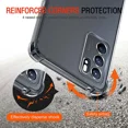 thumbnail image 3 of Shockproof Clear Case For Oppo Reno 10 5G Reno 5 6 7 8 Lite Pro Plus Cover 8T 4G 5G Case Crystal Soft TPU Transparent Dustproof OPPO Reno 5 4G Transparent, 3 of 5