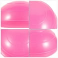 thumbnail image 2 of Tineasur Pilates Balance Training Yoga Ball Rosy PVC 1Pack, 2 of 6