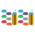 thumbnail image 4 of Wweixi 5pack/lot Reusable Beer Coke Can Covers Keeping Drinks Secure And Fresh 6 pieces 2Set, 4 of 6